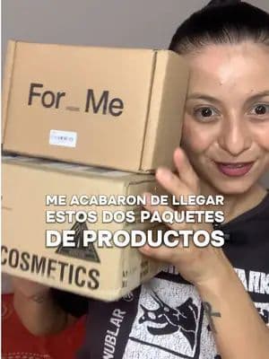 Unboxing de mis primeras colaboraciones con marcas para contenido UGC 😍🤩 #unboxingvideo #unboxings #contenidougc #ugc #for_me #formetips #vtcosmetics #prpackage