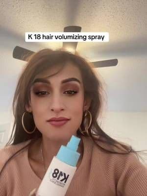 I love the Astro lift spray from K 18 hair. This really does plump up my roots and give me long lasting volume all day long. #K18 #K18Hair #VolumizingSpray #K18VolumizingSpray #AstroturfRootLiftingSpray #TikTok #TikTokShop #TikTokCreator #TikTokShopSpringTalk #TikTokSpringTalk #SpringTalk #HairTalk #BeautyTalk #HairTools #HairProducts #AllHairTypes #SprayHairTypes #Volumizing #Lifting #HairJourney #HairRoutine #FullerThickerHair #Blowout #RoofLiftingspray #FullerThickerRoots @K18 Hair