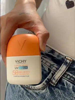 Algo súper importante para mí Es que un protector solar debe adaptarse perfectamente a mi rutina diaria y el de Vichy