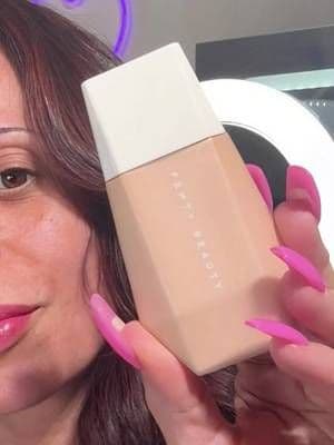 Fenty Beauty’s Eaze Drop Blurring Skin Tint is an absolute MUST have in my opinion! Have you tried it yet? @Fenty Beauty #fentybeauty #skintint #foundation #fentybeautypartner #gifted