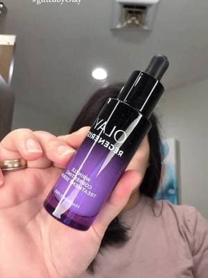#giftedbyOlay My new favorite PM skincare step ✨ @Olay Skin Care Regenerist Wrinkle Correcting Serum feels weightless and gives that healthy overnight glow. #OlayRegenerist
