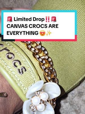 Replying to @toptier_ivy I added the gems and anklets to the orange cart so you can complete the look ✨ These canvas Crocs are EVERYTHING 😍 Soft canvas upper, comfy padded inside, and 4 colors to match every fit. Free shipping right now 🚚👏🏾 Whether it’s back-to-school or running errands — these are the pair you’ll reach for daily. Don’t sleep on this drop 👀🔥 ... #fyp #foryou #viral #trending #musthave #shoppingfinds #viralproducts #backtoschool #fallfashion #styleinspo #abbydames #FunInTheSun #TikTokShopSummerTurnUp #Dealsforyoudays #superbrandday #tiktokshoplaborday #tiktokshoplabordaysale #tiktokshopblackfriday #tiktokshopbacktoschool #TikTokShopRestock #tiktokshopcreatorpicks #BahamianCreator #BahamianInfluencer #CaribbeanCreator #CaribbeanInfluencer #Austininfluencer #Austincreator #Texasinfluencer #Texascreator #UGC #TikTokpartner #blacktiktok