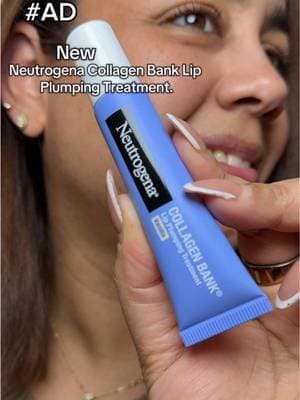 #AD Loving the hydration from the new Neutrogena Collagen Bank Lip Plumping Treatment 💙✨ Instantly plumps with hydration, for fuller looking lips in 4 weeks, without the sting. @Neutrogena @Ulta beauty #CollagenBank #UltaBeauty #ad