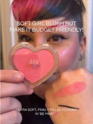 This @ShopMissA heart-shaped blush gives the prettiest soft pink flush ๐ธ Ultra-blendable, lightweight, and long-lasting for that fresh, romantic glow without looking heavy or patchy. Affordable beauty that actually performs ๐ #blush #matureskinmakeup #shopmissa #beauty #tiktokshopsparkcreator
