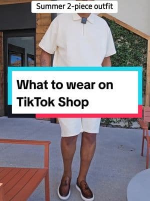 The fastest selling 2-piece outfit on TikTok Shop. #ttsacl #fyp #springlooks #fitcheck #deals #tiktokshopsummersale #men #formal #casual #vacation #fit #ttsaclfashion #ttsrunwayready