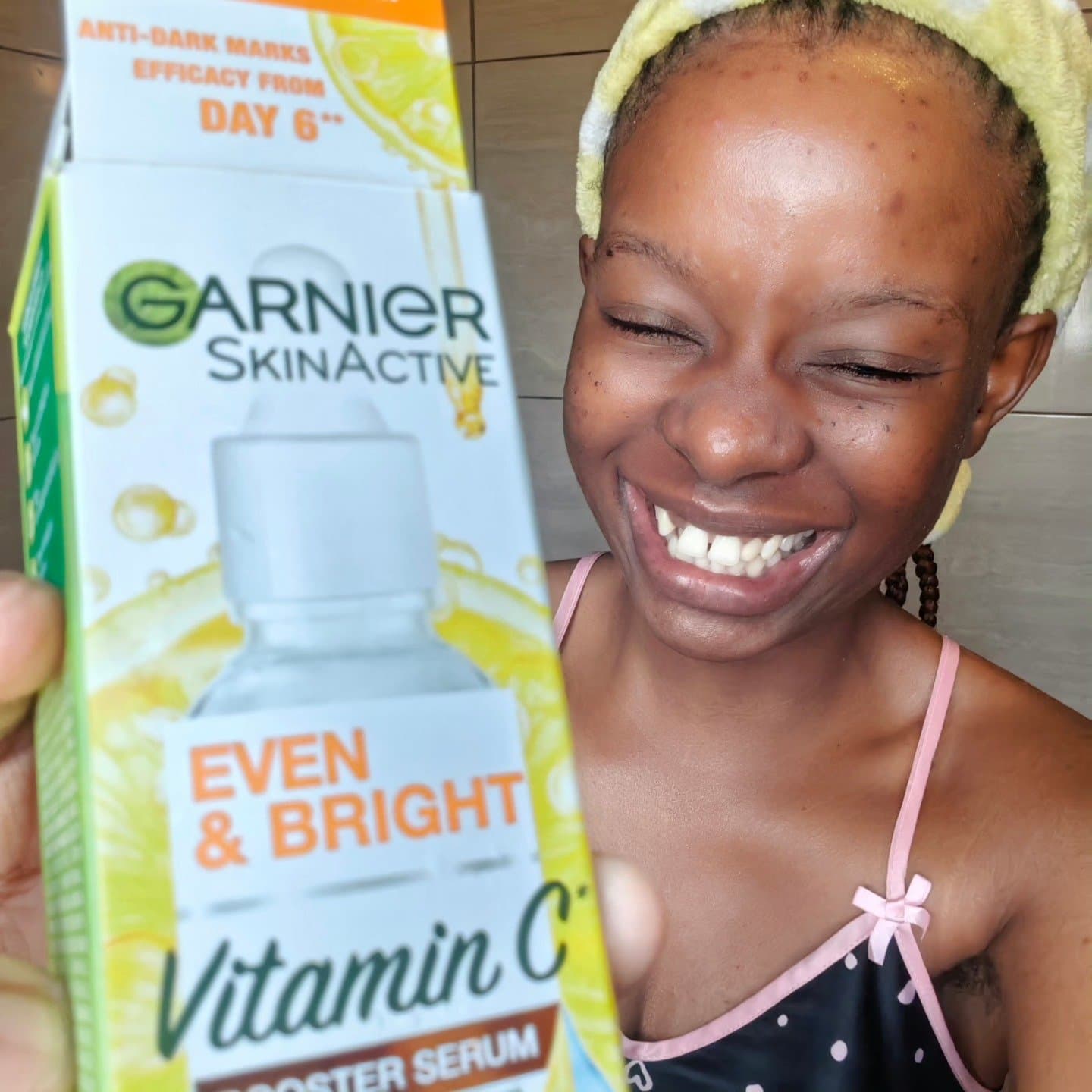 #wcw goes to @garnier_sa with the perfect Even & Bright Booster Serum 🔆
#GarnierBrightNation
#GarnierBoosterSerum
#Say