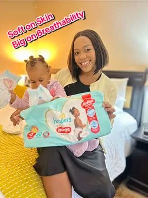 Nothing beats seeing my baby comfy and free to move 🤍 The Pampers Premium Care Pants are super breathable, keeping them dry, happy and on the go all day. Tag a mommy who needs this kind of comfort for her little one 👶🏽 #AD #SponsoredByPampers #LetSkinBreathe #PampersPremiumPants #breathability @Pampers South Africa