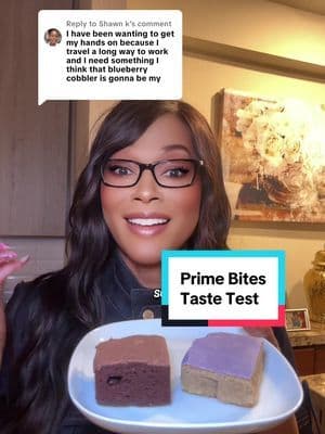 Replying to @Shawn k Prime Bites Protein Brownies - great tasting quick snack 😍#tiktokshopfalldealsforyou #primebites #macrofriendly #highprotein #proteinbrownies @Prime Bites Protein Treats