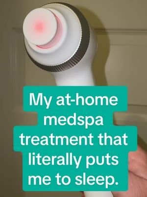 My little nighttime luxury: the Medicube AGE-R Ultra Tune. If you’ve ever wanted medspa results without leaving your house (or spending $300+ every session), this is it. It works on skin elasticity, lines, and overall firmness, but what I love most? The warm, rhythmic vibration is so calming it literally puts me to sleep. I use it like a bedtime ritual now. Clean skin, serum, Ultra Tune…and suddenly I’m half snoring. It’s gentle, it’s relaxing, and it makes my skin feel tighter, smoother, and actually alive again. #M#MedicubeAGERU#UltraTuneS#SkinElasticityAtHomeMedspa #tiktokshopblackfriday