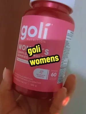 goli Womens ✨️ vitaminas que tu cuerpo necesita ... #goli #goliwomens #tiktokshop