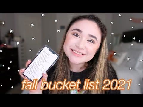 FALL BUCKET LIST 2021! 30 THINGS TO DO THIS FALL! 🍂