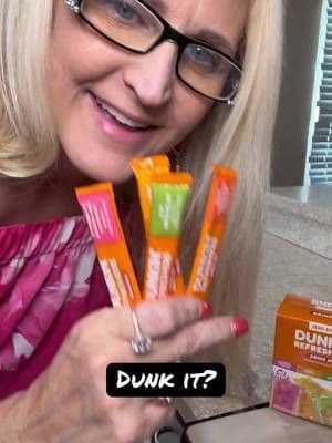 Dunk it? On the go flavors which one do you want to try? They are all delicious. Caffeine from green tea is just what you need to boost your day. You must try this! #dunkinrefreshers #drinktok #tiktokshopfinds #greentea #caffeineaddiction