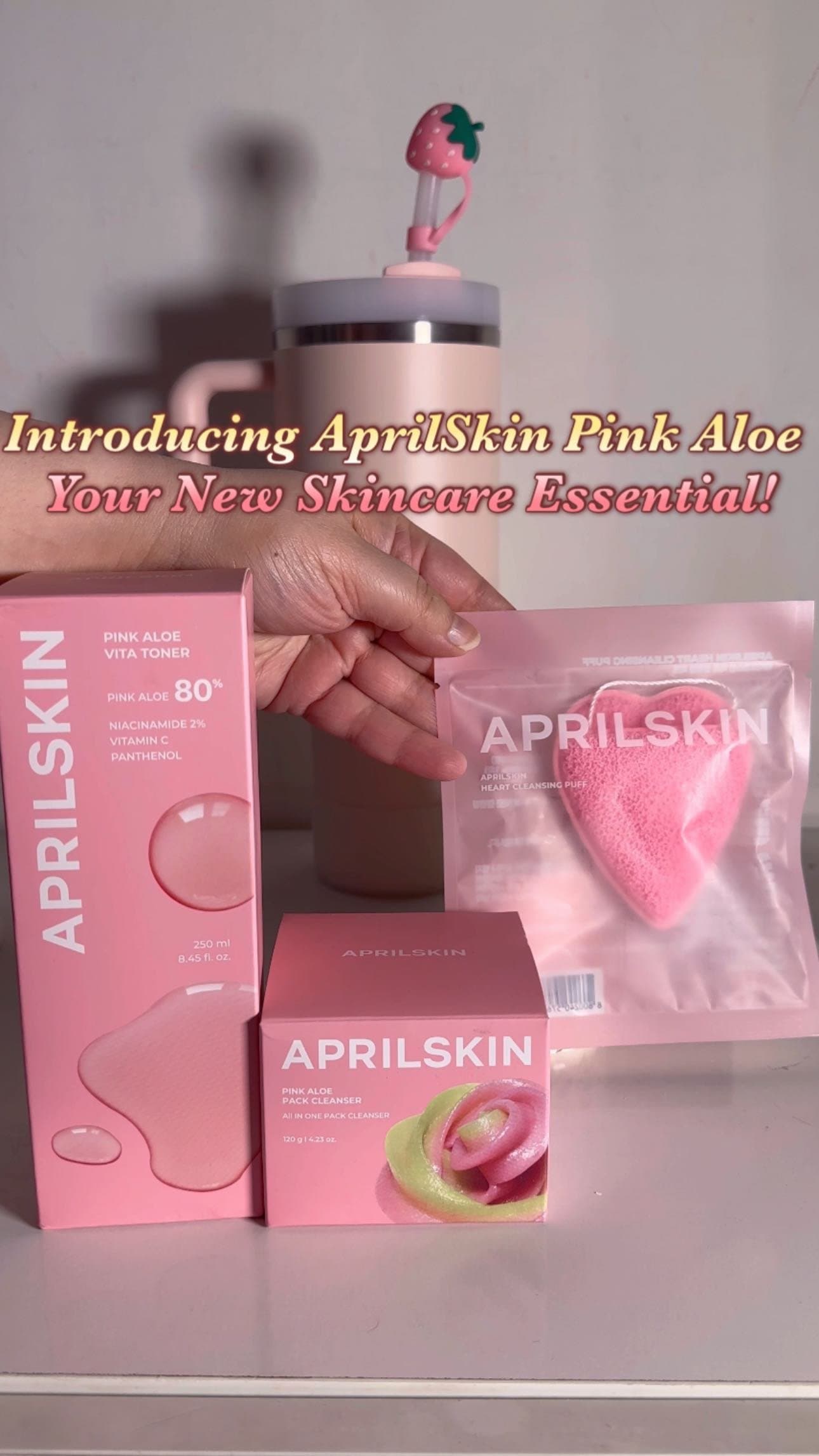 🌸 AprilSkin Pink Aloe Line – A Game-Changer for Your Skin! 🌸
Looking for a gentle yet effective solution for acne, re