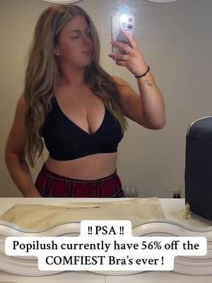 I am not usually a bra wearer but this @Popilush LLC jelly bra is SO comfy! Over 50% too on Black Friday!!! Goo girlies