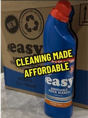 12 bottles of bleach for just £11.99? YES please! 💪🏼💥 What’s your favourite cleaning hack? 🧼 #cleaning #abcxyz #fyp #2k #tiktoktrending #4youpage #cleaningtiktok #tiktokshop #cleaningproducts #trend