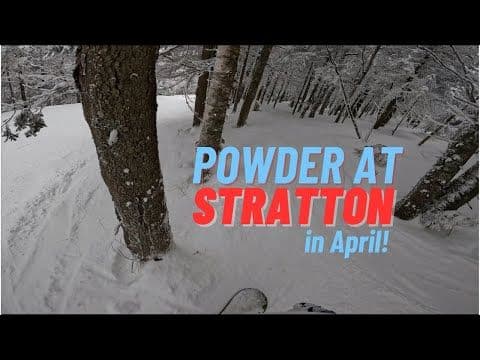 Powder at Stratton!!