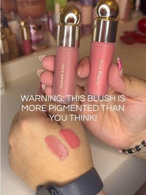 @Rare Beauty Soft Pinch Liquid Blush is viral for a reason. ✨ Ultra-pigmented, long-lasting, lightweight, and buildable with over 13 gorgeous shades to choose from. Infused with lotus, gardenia, and white water lily, this liquid blush blends seamlessly for the perfect natural flush or bold pop of color. One dot goes a long way! #RareBeauty #dealsforyoudays #dfyd #summerfinds #tiktokshopcreatorpicks