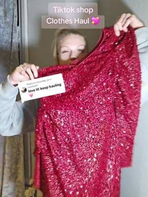 Replying to @lizarddd_xo Here's part 2 the clothes! 😍 Remember to let me know if we need a petition for the tall girlie's 😂💖 #fyp #tiktokshop #clotheshaul #Haul #dresses #jackets #boots