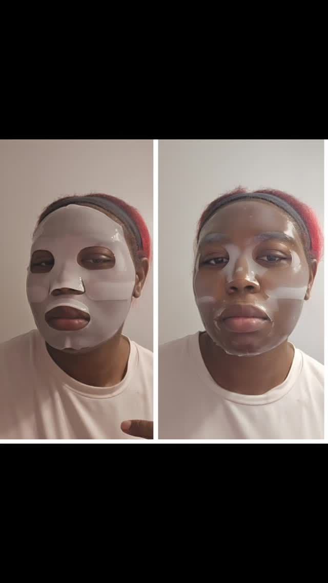 The Anotherface Duo Peptathenal 10 Barrier Serum + Aqua Balance Gel Mask has my skin looking so calm, smooth, and glowy