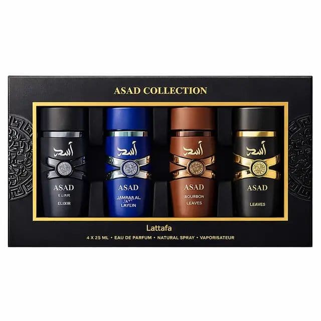 One box. Four intense men’s fragrances. From fresh and modern to deep and warm, the Lattafa Asad Collection lets you match your scent to your mood – office, date night, club, or special occasion. Perfect as a luxury gift or to level up your own rotation. Tap to claim your Asad set and smell powerful every day. #weeklydeals #payday #RushReady #tiktokshopsummersale #LattafaAsad #mensfragrance #cologneset #giftforhim #smellgood
