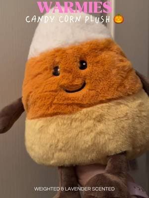 Your heating pad could NEVER be this cute! πππ§‘ Spooky girls, meet the Candy Corn Warmies from Warmies USA! This adorable Halloween candy corn plush isnβt just a cute stuffed animal. Itβs a microwavable weighted plush designed for cozy warmth, comforting cuddles, and the ultimate spooky self-care night! π»β¨ The Candy Corn Warmies microwavable stuffed animal is super soft, gently weighted, and scented with lavender. Just warm it in the microwave according to the instructions for a snuggly little heating buddy! If youβre searching for cute heating pad alternatives, microwavable stuffed animals for adults, lavender-scented plushies, weighted stuffed animals, Halloween self-care gifts, cozy fall essentials, or spooky girl gifts, this candy corn Warmies plush is such an adorable find! π§‘ Perfect for curling up with your favorite book, watching Halloween movies, or adding a little extra comfort to your nighttime routine. ππ Because who says your cozy essentials canβt match your spooky personality?! Are you team candy corn or do you just love anything Halloween?! ππ€ #candycorn #warmies #tiktokshopcreatorpicks ##tiktokshopstockup##tiktokshopblackfridaysale