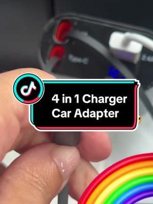 Car Charger 4 in 1 Adapter #4in1charger #CarCharger #Adapter #PhoneChargers #AllInOne #Apple #Android ##TikTokShopMemorialSale##sunshinefuels##springcleaning##wellness##TikTokShopSummerSale##TikTokShopMothersDay##fyp##iamsaltrii##iamsaltri##TTSACL