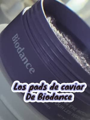 Lo nuevo de Biodance los pads para los ojos con caviar #tiktokshop #eyes #pads #skincare #tiktokspringglowup @Biodance Store US@Biodance Store SG