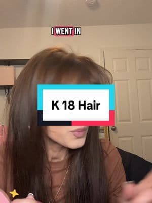 @K18 Hair #K18Hair truly our chefs kiss, one of my favorites, 😍 ##TikTokShopBlackFriday##TikTokShopSuperBrandDay##HairStylingProducts##HealthyShinyHair