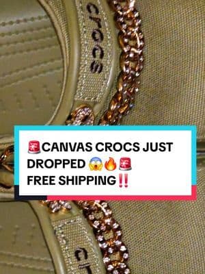 Crocs said canvasโฆ and Iโm SOLD ๐ฑโจ These crafted clogs are breathable, lightweight, and stylish enough to wear every day. Free shipping makes it even sweeter ๐๐๐พ Whether youโre dressing them up with gems and anklets or keeping it casual โ this is the pair youโll reach for daily. ... #fyp #foryou #viral #trending #musthave #shoppingfinds #viralproducts #backtoschool #fallfashion #styleinspo #abbydames #FunInTheSun #TikTokShopSummerTurnUp #Dealsforyoudays #superbrandday #tiktokshoplaborday #tiktokshoplabordaysale #tiktokshopblackfriday #tiktokshopbacktoschool #TikTokShopRestock #tiktokshopcreatorpicks #BahamianCreator #BahamianInfluencer #CaribbeanCreator #CaribbeanInfluencer #Austininfluencer #Austincreator #Texasinfluencer #Texascreator #UGC #TikTokpartner #blacktiktok