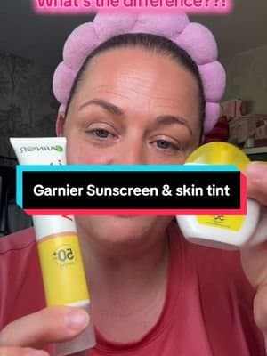Sunscreen add a glow to the skin, the tint does even skin tone & cover spots & pigmentation x @Garnier UK #tiktokmademebuyit #skincare #makeup #beauty