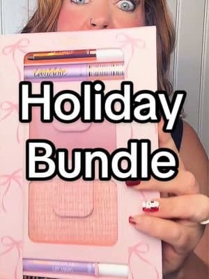 ⬆️ Check the price 🤯 Tap the orange cart #tartecosmetics #giftguide #tarteholidayset #tiktokshopcreatorpicks #dealsforyoudays @tarte cosmetics