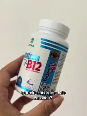 Talvez não seja falta de dormir mais, e sim cuidar melhor da sua rotina incluindo as vitaminas certas, essa entrou fácil pra mim, pois é completa com magnésio e b12! #magnesio #b12 #vitamin #fyp #tiktokshopbr