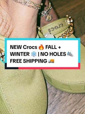 These are NOT your regular Crocs 👀 The NEW Crocs Adult Classic Crafted Clogs are built for FALL + WINTER vibes 🍂❄️ with a canvas upper (no holes = cozy + sleek). Lightweight, durable, and FREE shipping right now 🚚💨. Don’t wait—these go FAST. ... #fyp #abbydames #CrocsFallStyle #WinterCrocs #CrocsNoHoles #TikTokMadeMeBuyIt #CrocsSeason #CrocsTrend #EverydayComfort #FallFits #TikTokShopRestock #tiktokshopcreatorpicks #BahamianCreator #BahamianInfluencer #CaribbeanCreator #CaribbeanInfluencer #Austininfluencer #Austincreator #Texasinfluencer #Texascreator #UGC #TikTokpartner #blacktiktok #TikTokShopFallDealsForYou #AutumnLiving #TikTokShopBlackFriday #TikTokShopCyberMonday #SuperBrandClub #ViralOnTikTokShop #FentySuperBrandDay #susteassuperbrandday
