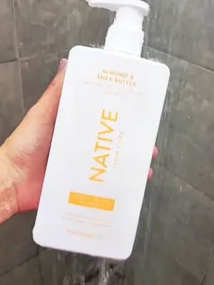 Your hair needs it .Soft manageable hair with and irresistible scent is what you'll get with this product, Paraben-free 😍 #complimentary #GiftedByNative #NativeAlmondSheaButterHairCare @influenster @Native