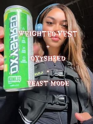 Weighted vest training (25LBS) + Oxyshred = BEAST MODE ❤️🔥❤️🔥❤️🔥 #oxyshred #ehplabs #weightedvest #tiktokshop #fyp