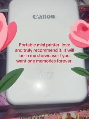 I really love my portable mini printer from Canon high quality photos one of my favorite purchases from TikTok highly recommend it will be in my showcase #canon @canonusa #TikTok #TikTokShop #TikTokCreator #TikTokShopSpringGlowUp #Photos #Memories #PortablePhotoPrinter #Pictures #MiniPrinter #PartOfThePictures #WalletSize #Showcase #Viral #Trend #Spring #Summer