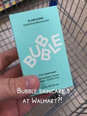 I see you @Bubble Skincare 🫧#bubble #bubbleskincare #slamdunk #bubbleconfidence #walmart #walmartfinds #skincare #skincareroutine #skincaretips #skincare101 #moisturizer #bubbleskincare #tiktokshop #tiktokshopfinds #tiktokshopp #tiktokshopping #falldeals #falldealsforyoudays #falldealsforyou #octoberfinds #treasurefinds #kale #kalepartner @Kale #getkale