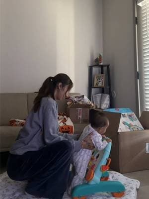 Gifted by Fisher-Price | new milestones everyday but next is standing on her own ✨@Fisher-Price #fisherprice #fyp #momsoftiktok #babytok #babymilestones