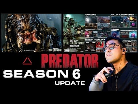 ☢️ WARZONE: MASSIVE SEASON 6 UPDATE | PREDATOR OPERATOR + Haunting + New Maps + New Weapons