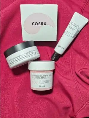 Need a little TLC? I am happy to share with you the COSRX × YesStyle Brand Invitation Campaign! I received COSRX's: The Peptide Collagen Hydrogel Eye Patch (60 patches, 85g), The AHA BHA PHA LHA 35 Peel (30ml), and Poreless Clarifying Charcoal Mask (110g) for free in exchange for my honest review. The Peptide Collagen Hydrogel Eye Patch 💖 Say bye to puffiness & hello to bright, youthful eyes! 💖 Enriched with 4 powerful peptides & collagen 💖 Diminish the appearance of fine lines & wrinkles 💖 Firmer-looking skin around the eyes 💖 Helps soothe, hydrate & improve the look of dark circles 💖 Leave on for approx 10 minutes Two way Usage: 1. Under-eye puffiness & wrinkles - Place the large round end towards your nose 2. Crow's feet - Place the large round away from your nose My thoughts: Now I understand the two different ways to wear eye patches! So technically, there isn't a wrong way if you accidentally wear it one way or the other. I found the eye patches stayed in place and were quite easy to use. There was some product afterwards that I just patted into the skin. My eye area looked youthful and fresh, so I'll definitely be using these patches quite often! The AHA BHA PHA LHA 35 Peel 💖 Contaibs Vitamins B5 & B12 💖 Smooths skin texture & congested pores 💖 Resurface & refines skin 💖 Smooths & softens skin 💖 Clean Ingredients & Sustainable Packaging How to use: Use once a week/PM. Apply to clean, dry skin, avoiding the eye area & lips. Leave on for no more than 10 minutes & rinse off. My thoughts: I found that this product worked really well. If you have sensitive skin like I do, I would do a test patch prior. I only left it on for maximum 5 minutes and saw great benefits. It revealed a fresh layer of skin that was smooth and looked hydrated. Poreless Clarifying Charcoal Mask 💖 Starts pink, turns gray, finishes white 💖 Pink Calamine Capsules calm skin & controls sebum 💖 Charcoal release penetrates deep inside your pores to detoxify & clean 💖 White tightens pores & smooths skin 💖 Salicylic acid improves skin clarity & strengthens the moisture barrier 💖 Wash off after 5-10 minutes My thoughts: I like how this mask provides three different benefits. It is really easy to use and the colour change is pretty fun to watch. Afterward, my skin felt really soft, looked clear, and more even. ✨️ Save: Use promo code PLUMIE123 Join YesStyle Influencer Program: https://ystyle.co/UVbw @yesstyle@yesstyle.influencers #YesStyle #yesstyleinfluencers #SummerSkinPrep #COSRX_YesStyle_June #COSRX #KoreanSkincare #PinkMeetsPeptide #SummerSkincare