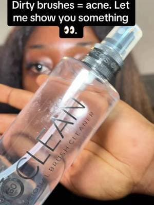 Your breakouts might not be hormonal… it could be your dirty brushes 😭 The Isoclean makeup brush cleaner removes bacteria, makeup and oil in seconds ✨ No rinsing, no waiting, just clean brushes instantly 😍 Tap the link to my TikTok Shop and upgrade your hygiene routine now! ##tiktokmademebuylt #tiktokshop #fyp #beautycrush #tiktokfind