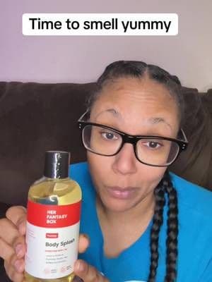 Love @Her Fantasy Box products. Their Yummy body oil smells so good and helps keeps my skin moisturized. #herfantasybox #bodyoil #tiktokshop #tiktokmademebuyit