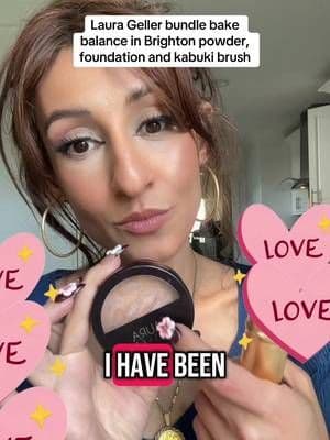 I love my Laura Geller bake balance in Brighton powder, foundation lightweight, comfortable to wear, blurs out the skin and hydrating #PowderFoundation #BakedBalanceInBrighton #LauraGeller #Beauty @Laura Geller Beauty #TikTok #TikTokShop #TikTokCreator ##FlawlessMakeUp##MakeupForMatureSkin##MakeupForAll##MakeupQueens##MakeupDolls##Selfcare##KabukiBrush @la