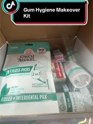 Gum Hygiene Makeover Kit Oral #Gum #Hygiene #MakeoverKit #Oral #oralmakeover #oralmakeoverkit #totalsmilemakeoverkit #gurunanda #gurunandaproducts #toothbrushes #tiktokshop #gurunandaoilpulling #gurunandaflosspicks