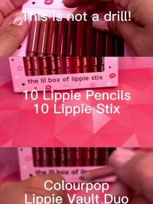 20 lip products in ONE set… yeah I had to double check the price 👀 @ColourPop Cosmetics really said full lip routine secured with 10 liners + 10 lippie stix. If you’ve been needing new shades, this is your sign 💋 #colourpop #lips #makeupfinds #beautydeals #tiktokmademebuyit