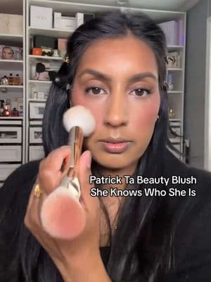 A full on blush moment and I can’t get over this shade ( She Knows Who She Is ) Rich Mocha @Patrick Ta Beauty @patrick ta #gifted #patricktabeauty #SheKnowsWhoSheIs #blushtutorial #blush