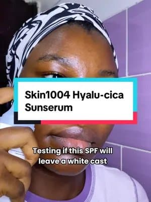 Zero white cast Sunserum?!! Here is one from @SKIN1004 US which you should try #skin1004 #centella #TikTokMadeMeBuyIt #koreanskincare #kbeauty #skincareroutine #sunscreen, #centellasunscreen, #centellaskincare, #spf, #koreansunscreen, #koreanskincare, #skin1004sunserum #blessingowa_ #sunscreenspf50 #centella