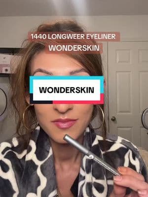 @Wonderskin Beauty #WonderSkin #LongWearEyeliner #TikTokShopDeals #EyelinerTips #WingLiner stay tuned. I am going to create the feline flick using this eyeliner, so creamy and pigmented