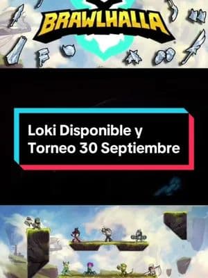 Brawlhalla | Loki Disponible en la Tienda. Torneo 30 de Septiembre. #brawlhalla #ubisoftpartner #ad #brawlhallaloki #brawlhallalegends #brawlhallanews #brawlhallanewlegend
