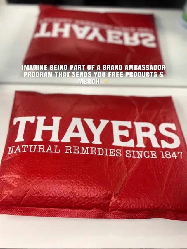 If you post consistently, love skincare & trying new skincare products, let me help you sign up to become a @Thayers Brand Ambassador!!! Head to the link in my bio labeled “Become a Thayers Slayer” & apply! You will receive a response via email a few days after signing up ✨ Are you signing up? 🌹👀 #thayers #thayersambassador #thayersslayers #brandambassador #skincarebrand